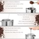 thumbnail image 3 of Cafetera de prensa francesa de acero inoxidable, 27 Oz, 800 ml, prensa de café con aislamiento metálico de doble pared y cafetera para té, fácil de limpiar y fácil, 3 of 5