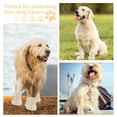 thumbnail image 4 of Dogoys Zapatos Para Perros Sandalias Para Perros Para Pavimento Caliente Botines Antideslizantes Impermeables Para Perros Para Invierno Día De Nieve Y Verano Correas Ajustables Botas Para Mascotas Al, 4 of 5