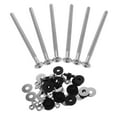 thumbnail image 4 of KALLORY Heavy Duty Toilet Tank Bolts Replacement Set with Stainless Steel Screws, Washers & Gaskets Universal Fit for Tank to Bowl, 4 of 10