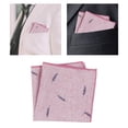 thumbnail image 4 of Bufandas suaves para Hombres Yinane 24 Cm de Ancho Rosa oscuro, 4 of 7