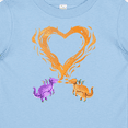 thumbnail image 4 of Inktastic Fire Heart Dragons Boys or Girls Baby T-Shirt, 4 of 5