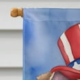 thumbnail image 3 of Lakeland Terrier Patriotic American House Flag, 3 of 7