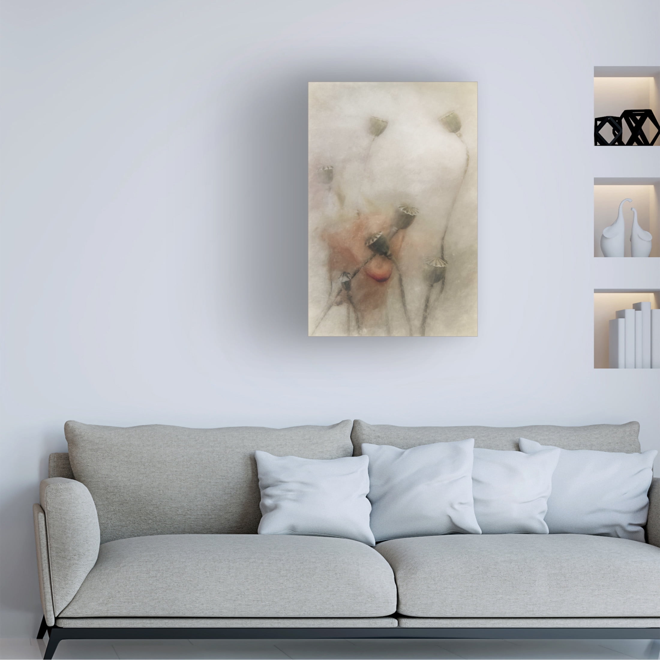 Canvas Wall Art - Gilbert Claes 'Hopeful Future' Wall Art for Living Room, Bedroom, or Office Décor by Trademark Fine Art - 12 x 19 Inches