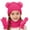 Pink, variant on SuTry Kids 3 PC Hat Set Knitted Hat,Scarf and Gloves Set Snowflake Woolen Soft Fashion Winter Outdoor Set(White,2-12 Years)