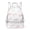 Optic White, variant on Women's Rhea Extra-Small Printed Signature Logo Convertible Backpack (Optic White)