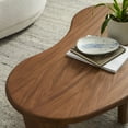thumbnail image 5 of Modway Vetra Kidney-Shaped Free Coffee Table in Brown, 5 of 8