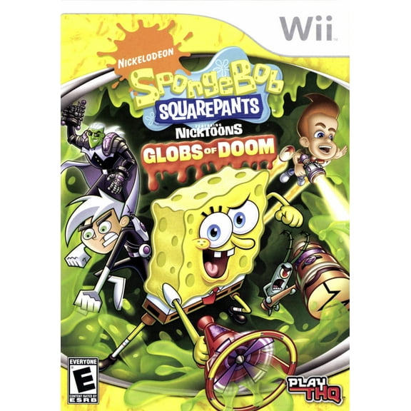 Spongebob Globs of Doom (Nintendo Wii)