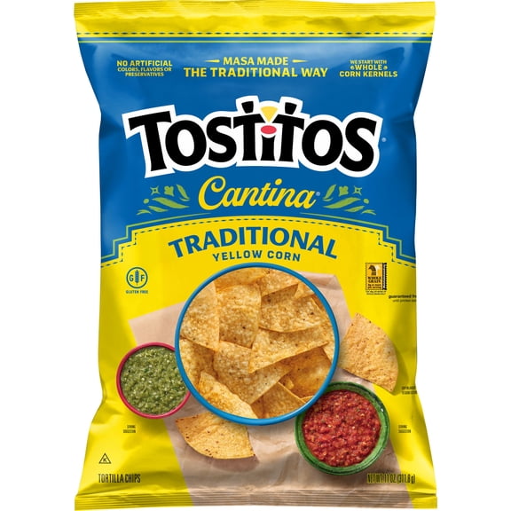 Tostitos Traditional Cantina Tortilla Chips, 11 oz