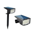 thumbnail image 2 of Foco solar para exteriores de 50 LED, 2 unidades, resistente al agua IP67, 860 LM, con 2 modos de iluminación para jardín, patio y entrada., 2 of 5