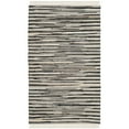 thumbnail image 4 of SAFAVIEH Rag Elena Striped Cotton Runner Rug, Black/Multi, 2'3" x 11', 4 of 10