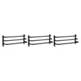 thumbnail image 1 of Youkk Rustproof Towel Bar Shower Towel Rack Kitchen Bathroom 3 Layer 30cm Regular 3Set, 1 of 6