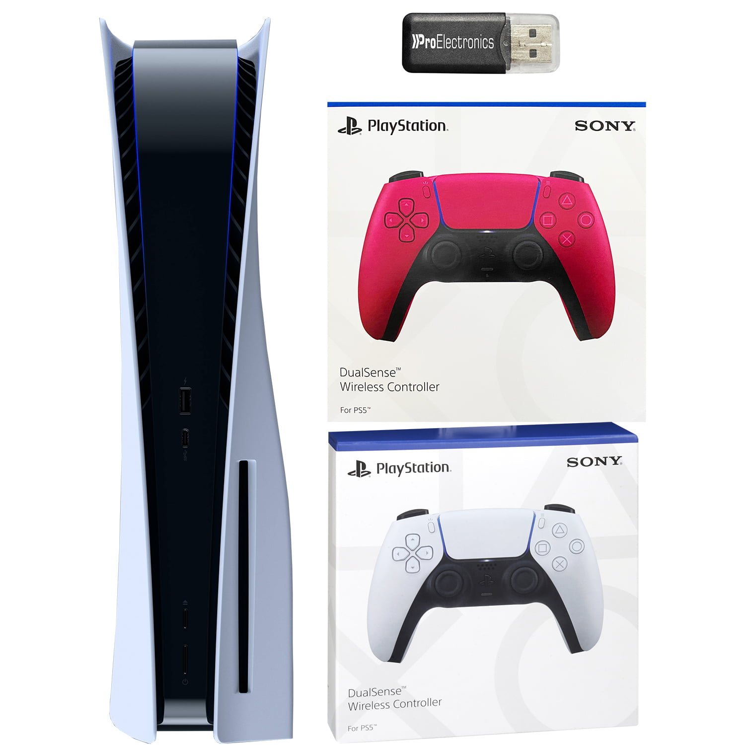 Sony Playstation 5 Disc Version (Sony PS5 Disc) with Midnight 