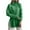 Green, variant on cfhntfmh Women's Turtleneck Sweaters Trendy Solid Color Pullover Casual Long Sleeve Soft Comfy Oversized Split Hem Sweaters