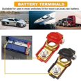thumbnail image 4 of 2 Pcs 30A Alligator Clips Alligator Clips 12V 24V Jumper Wire for Car Battery Charger 1m, 4 of 5