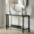 thumbnail image 4 of Uttermost Shadow Black Iron Console Table, 4 of 9