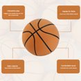 thumbnail image 2 of Mini Baloncesto Elástico 6cm Suave Juegos Familiares para Padres E Hijos (1 Unidad), 2 of 4