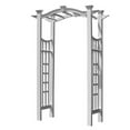 thumbnail image 1 of Vita Classic Florence Arbor, White PVC Vinyl, VA68133, 1 of 7