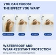 thumbnail image 6 of BAOPAI Quick Drying Frosted Glass Paint for Privacy and Protection - Water Resistant Abrasion Resistant Coating Easy Apply with Brush Roller or Spray for Windows Doors DIY Projects, 6 of 9