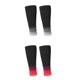 thumbnail image 1 of Calcetines de compresión Sunnimix para pantorrillas hombres y mujeres gimnasio excursionistas gris y rojo, 1 of 8