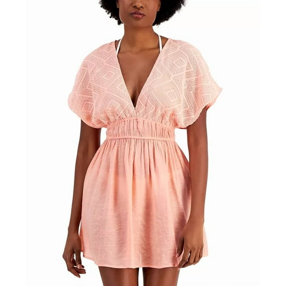 Miken Juniors' Tie-Back Dress Cover-Up Women's Swimsuit