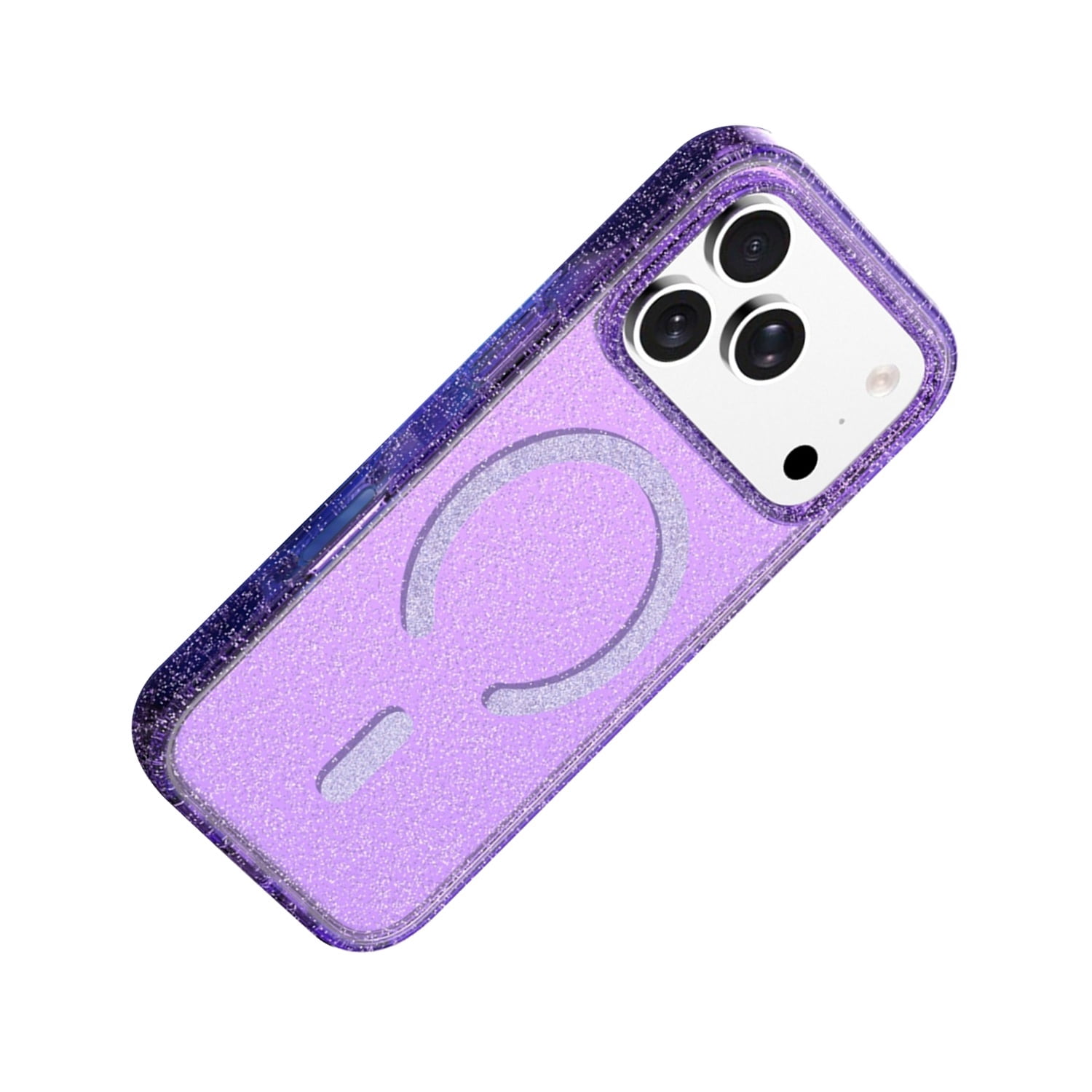 Slim LumiMag Color Case for iPhone 17 Pro - Purple
