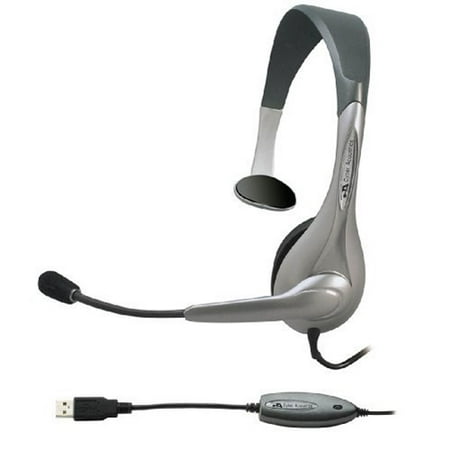 Cyber Acoustics Computer Mono USB Headset