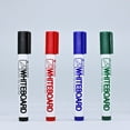 thumbnail image 3 of [Crown] Dry Erase Markers L, Black, Bullet Tip, 12 Count, 3 of 5