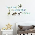thumbnail image 3 of Wall Stickers Go To Bed Dinosaurs Are Not Sheep Wall Stickers Children'S Room Layout Stickers, Home Wall Stickers, 3 of 6