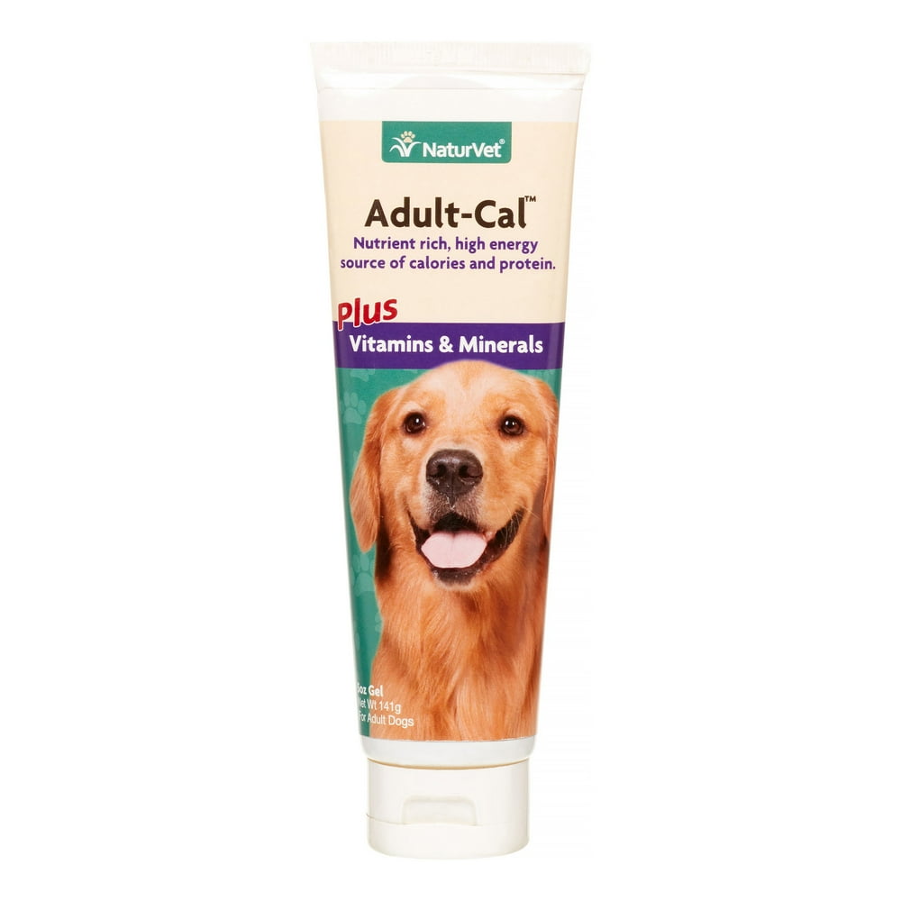 NaturVet AdultCal Nutritional Dog Gel, 5 Oz