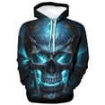 thumbnail image 1 of MHFRRA Sudadera con Capucha y Diseño Estampado Sudadera Informal para La Comodidad Diaria Jersey Suave para Otoño E Invierno Prenda Exterior Elegante y Versátil Ideal para Azul, 1 of 2