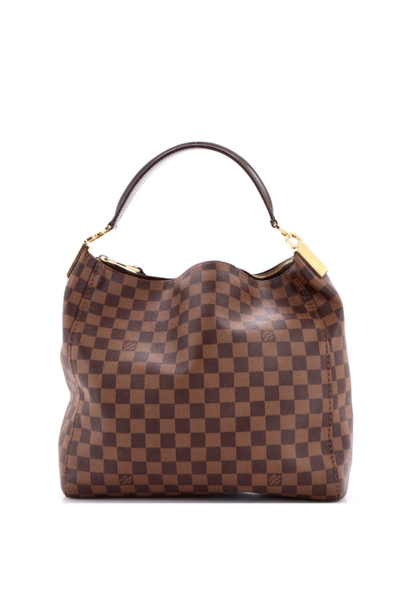 Pre-Owned Portobello Handbag Damier GM By Rebag