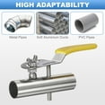 thumbnail image 4 of 1 Inch Duct Backdraft Damper, Manual Adjustment Airflow Volume Damper for Vents Fans Extractors Range Hoods Heating Systems, 4 of 7