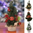 thumbnail image 6 of 20CM Mini Christmas Tree Flower Small Ball Decor Xmas Tree Home Party Decoration Gift, 6 of 7
