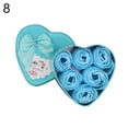 thumbnail image 2 of 1 Set Artificial Soap Rose Flower Bear Doll Valentine Day Gift Box Party Decor, 2 of 8