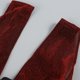 thumbnail image 4 of Gibobby Lencería de encaje para mujer Lencería de anillo profundo ajustada Sexy Navidad rojo V de una pieza Sexy con cinturón Lencería de mujer sin Sexy (Vino, M), 4 of 5