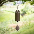 thumbnail image 2 of Woodstock Deep Tone Tranquility Bell - Copper Finish Handcrafted Steel Wind Chime Meditation Windbell and Dinner Bell - Outdoor Lawn and Garden Decor, 2 of 8