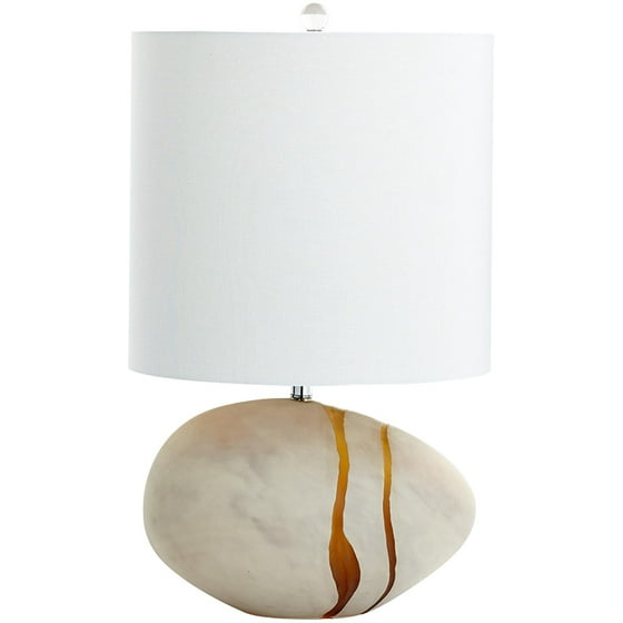 Table Lamp Cyan Design Tiber Small 2 Light Amber Fabric Shade Table Lamp Cyan Design Tiber Small 2 Light Amber Fabric Shade Dimpled Gl Cy