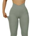 thumbnail image 3 of Leggings For Women Pockets Yoga Workout Pants M-XL, 3 of 3