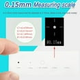thumbnail image 4 of Microscope Microscope Calibration Ruler 0.01mm-1.5mm SiO2 Accurate Microscope Calibration Plate, 4 of 7