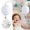 thumbnail image 2 of Baby Night Light With Music Soothing Lullabies Rotating Mobile For Nursery Bedroom Crib Hanging Toy DIY Handmade Smart Light Warm Light Lamp Girls Room Motion Night Night Light for Kids Room Space, 2 of 7