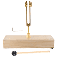 thumbnail image 3 of 136.1HZ Tuning Fork,Resonance Tuning Fork with Resonant Box and Hammer,Tuning Forks for Chakra, Yoga, Relaxation, 3 of 8