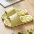 thumbnail image 1 of Zapatillas de masaje de verano para mujer, sencillas, transpirables, para el hogar, interiores, antideslizantes, para baño, zapatillas para hombre, 1 of 6