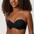 thumbnail image 3 of DELIMIRA Women's Underwire Strapless Bra Full Coverage Multiway Bras Plus Size, 3 of 7
