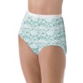 thumbnail image 1 of Hanes Women`s No Ride Up Cotton Brief - Best-Seller, 10, Assorted Lace, 1 of 1