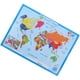 thumbnail image 3 of lámina de mapa del mundo resistente al desgaste, póster cognitivo para niños en edad preescolar (estilo aleatorio), 3 of 8
