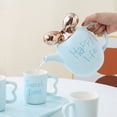 thumbnail image 3 of Juego de agua de cerámica, juego de té, taza de agua for sala de estar, taza de café, juego de tazas for el hogar, nuevo juego de té elegante, 3 of 6