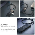 thumbnail image 4 of MasteelfCA USB-C Hub 4-port USB 2.0 Expansion Transfer Adapter for Phone Tablet Laptop, 4 of 8