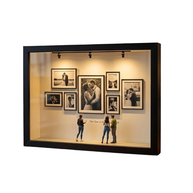 ZZHZGZ en Solde Musée avec Noir Unique pour Amateurs d'Art et Maison