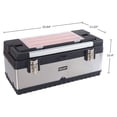 thumbnail image 6 of Stalwart Portable Tool Box with Small Parts Organizer and Removable Tray, 6 of 8