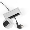 thumbnail image 4 of Cable Organize Hole Cover Outlet Square Desk Cable Hole Cover Desktop Wire Box, 4 of 4